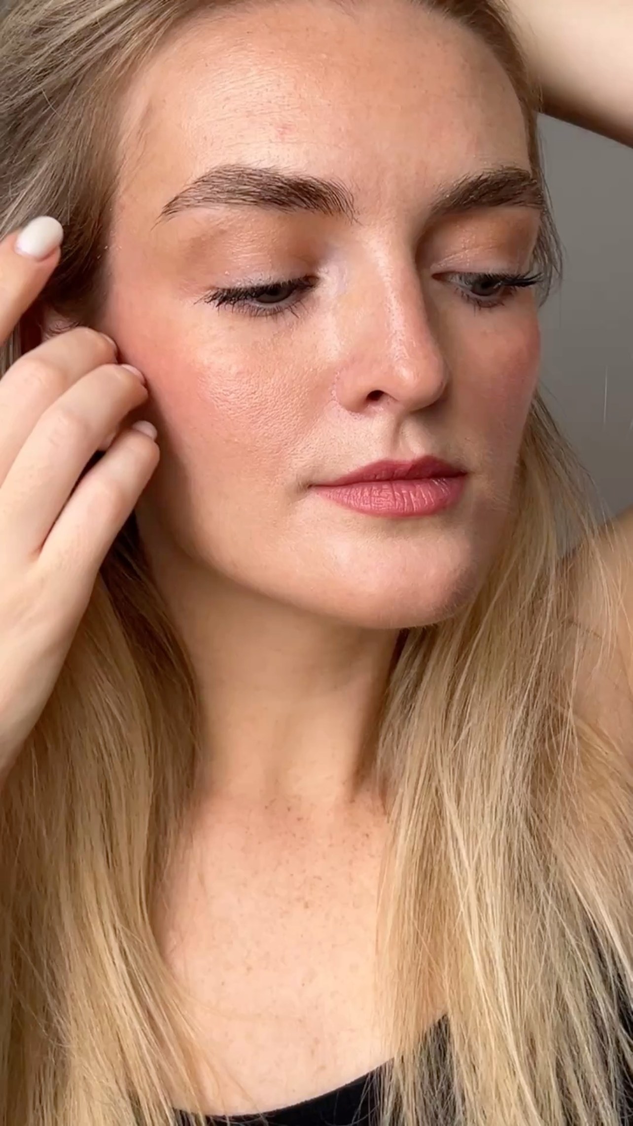 Olga makeup close-up